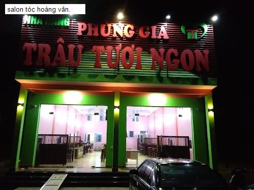Hình ảnh salon tóc hoàng vân.